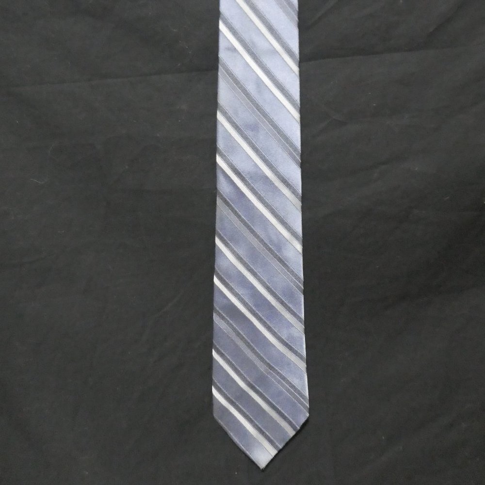 VAN HEUSEN | Stain Shield | 100% Silk | Striped Necktie